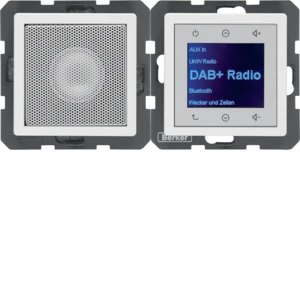 Hager Radio luidspr DAB+ BT Q.1/Q.3/Q.7 pw.