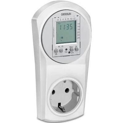 Grasslin Topica Stekkerschakelklok Digitaal 16A 220 - 240V G16.15.0001.1