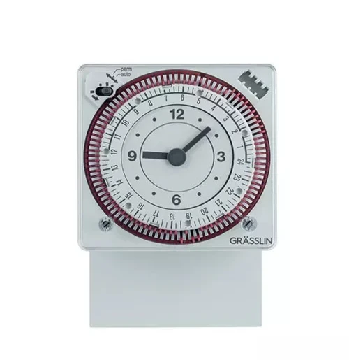 Grasslin Tactic Analoge schakelklok paneelbouw AC 10A 230V 1 kanaal G02.80.0001.1