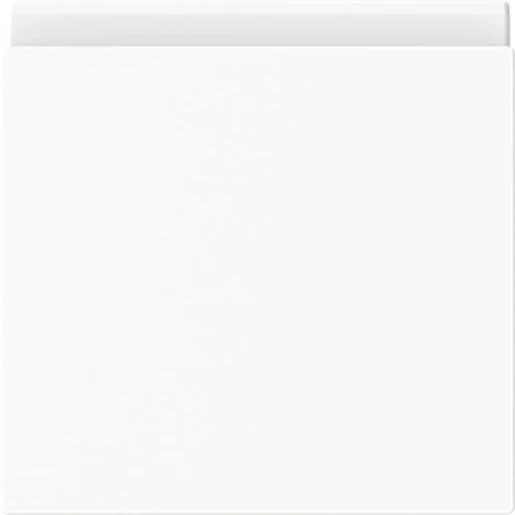 ABB Busch-Jaeger Art linear Verloopplaat met klapdeksel wit 2CKA001719A0180