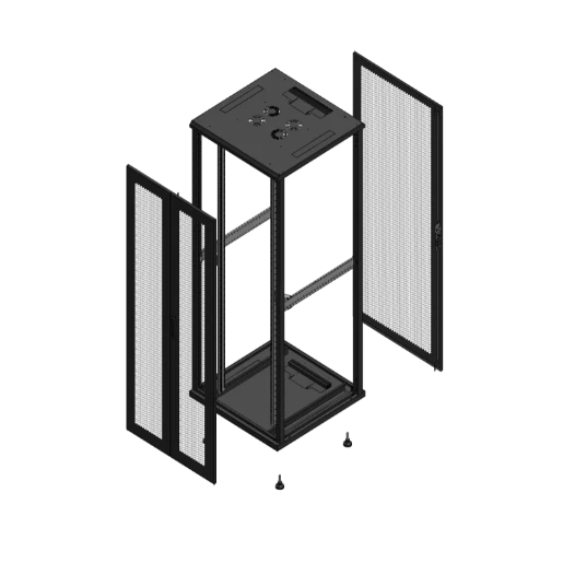 Gigamedia Vloer patchkast AV dubbel PER AR enkel PER EX 19