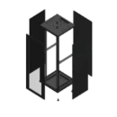 Gigamedia Vloer patchkast AV enkel PER AR enkel TOL 19