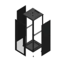 Gigamedia Vloer patchkast AV enkel PER SP 19