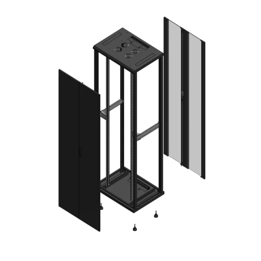 Gigamedia Vloer patchkast AV dubbel TOL AR dubbel VER EX 19