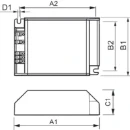 Philips HID-AspiraVision Compact CDM voorschakelapparaat 50/60hz elektronisch 110x75x32mm 35 - 70W IP20 8718291233107