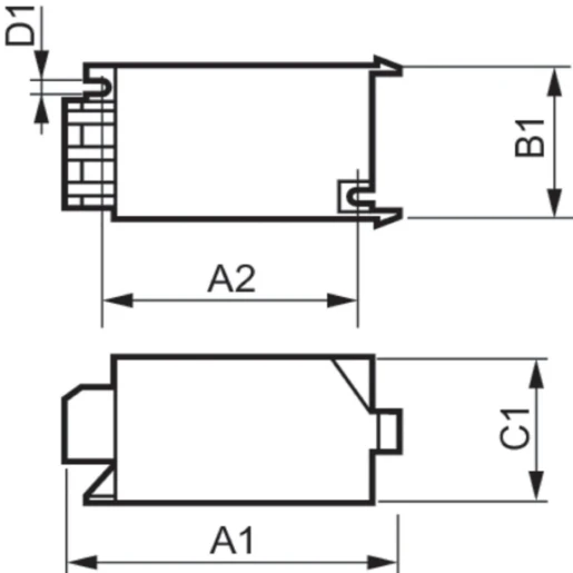 Philips SI 51 hid ontstekers 220-240v 50/60hz Elektronisch parallel 250 - 400W 8711500915535
