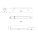 Opple Performer noodunit verlichtingsarmatuur panelrc-sl u19 em-kit Led 6V 542098000800