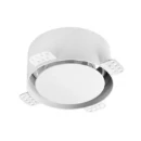 NoShow ventilatieventiel 125mm toe en afvoer instelbaar Wit