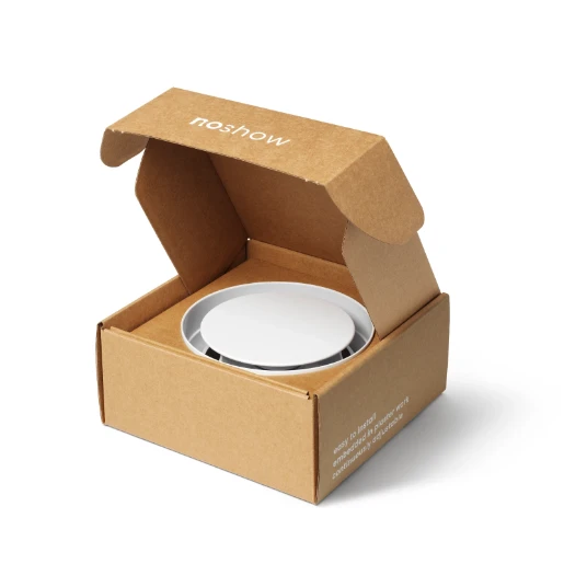 NoShow ventilatieventiel 125mm toe en afvoer instelbaar Wit