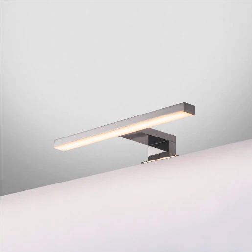 SLV Dorisa Spiegelarmatuur kort symm 4000K 300lm 300x120mm >80° - Extreem breedstralend chroom 1000777