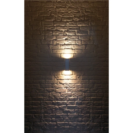 SLV Theo GU10 buitenarmatuur 70x225mm grijs 229532