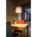 SLV Fenda E27 pendelophanging zonder rozet + open kabeleinde 60W 85x60mm zwart IP20 132660