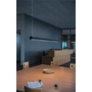 SLV Q-Line pendelarmatuur 3000K 47W 1420x60mm DALI zwart IP20 1001309