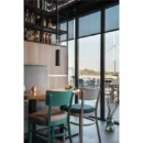 SLV Anela pendelarmatuur 3000K 10W 270x84mm dimbaar zwart IP20 1000813