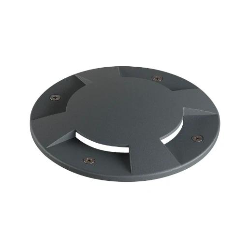 SLV Big Plot Afdekking Afdekplaat direct/indirect Aluminium 20x170x170mm Ø170mm Antraciet 1001263