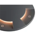 SLV Big Plot Afdekking Afdekplaat direct/indirect Aluminium 20x170x170mm Ø170mm Antraciet 1001262