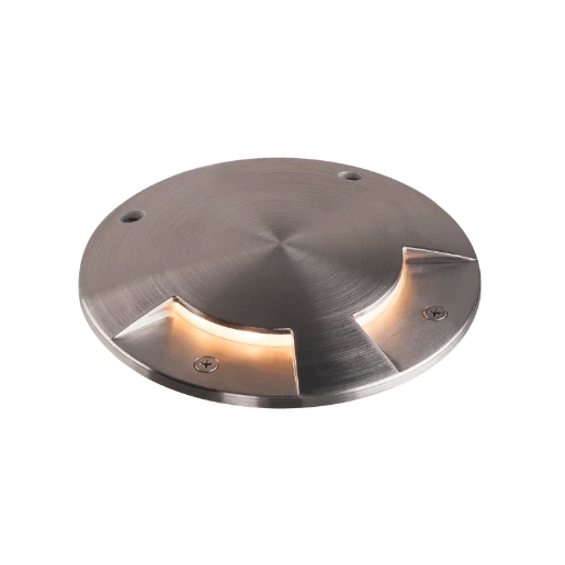 SLV Big Plot Afdekking Afdekplaat direct/indirect RVS 20x170x170mm Ø170mm 1001254