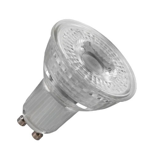 SLV GU10 LED-lamp 2700K 230lm 54mm 36° 220V Helder glas wit 1007230