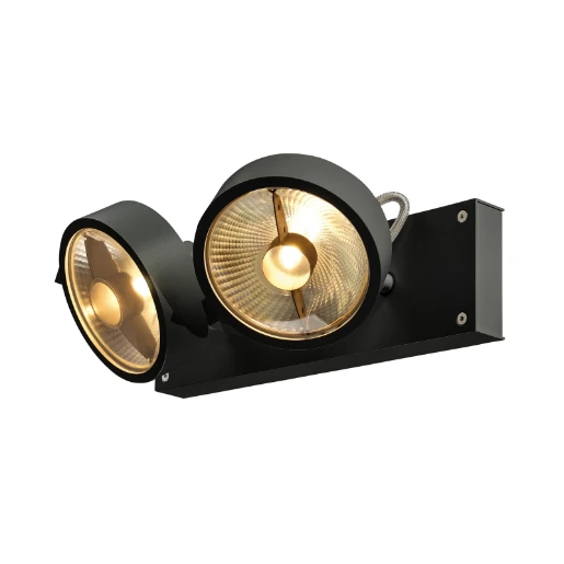 SLV Kalu GU10 spot qpar111 300x90mm zwart 1000703