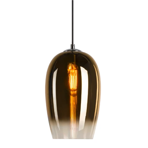 SLV Pantilo E27 Pendelarmatuur 180x180mm goud IP20 1006403