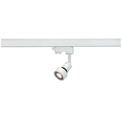 SLV Puri Track GU10 railspot 3-fase 84x99mm wit 153561