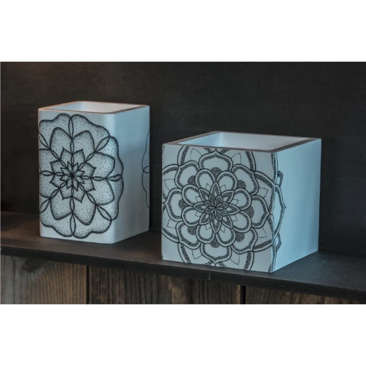 SLV Plastra GU10 armatuur cl-1 90x90mm wit 148004