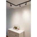 SLV Puri GU10 railspot armatuur 125x109mm zwart 143450