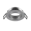 SLV New Tria Afdekking inbouwring rond 68 Aluminium 82x82x26mm Ø82mm Aluminium 1007335