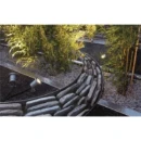 SLV Nautilus GU10 tuinverlichtingsarmatuur Grondpen aluminium grijs IP65 227418