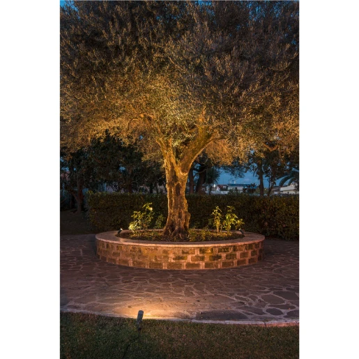 SLV tuinverlichtingsarmatuur Grondpen aluminium antraciet IP55 227505