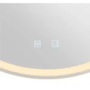 SLV Trukko 80 LED badkamerarmatuur badkamerspiegel 3000K 1100lm 790x790mm Ø790mm chroom 1007200