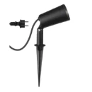 SLV Prikspot Grondpen aluminium zwart IP65 1007146