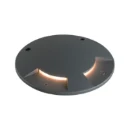 SLV Big Plot Afdekking Afdekplaat direct/indirect Aluminium 20x170x170mm Ø170mm Antraciet 1001262