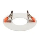 SLV Numinos XS inbouwframe armatuur rond wit 95x95x130mm Ø95mm Staal 1006136