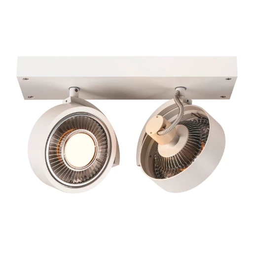 SLV Kalu GU10 Spot 2 QPAR111 300x90mm wit 147311