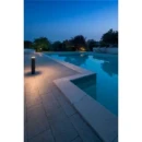 SLV M-Pol Bevestiging bolderarmatuurbuis Aluminium 124x124x534mm Ø124mm Antraciet 1006380