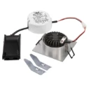 SLV New Tria inbouwspot vierkant 1800 - 3000K aluminium 1001993