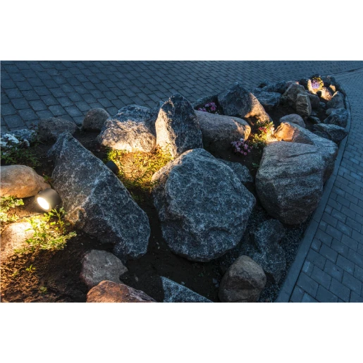 SLV Sitra GX53 tuinverlichtingsarmatuur Grondpen aluminium antraciet IP44 231525