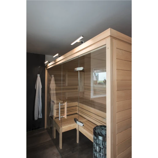 SLV Dorisa Spiegelarmatuur kort symm 4000K 300lm 300x120mm >80° - Extreem breedstralend chroom 1000777