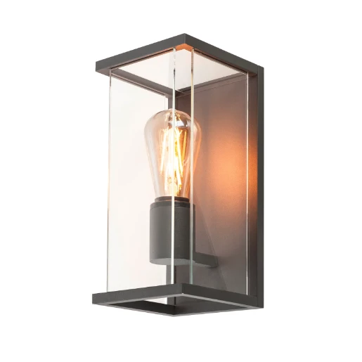 SLV Quadrulo E27 buitenarmatuur 140x290mm antraciet 1002403