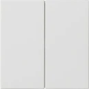 Gira System 55 s3000 bedieningselement zuiver wit 2-voudig Mat wit RAL 9010 536227