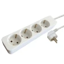 Bizline Tafelcontactdoos 2P+T 4RA 16A IP20 snoer 3m 701021