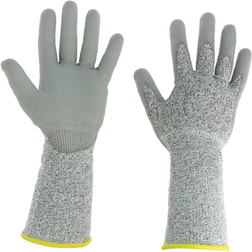 Bizline Snijbestendige werkhandschoenen niveau 3 mt 10 - lange manchet 13 cm