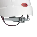 Bizline Veiligheidshelm wit jsp met kinband