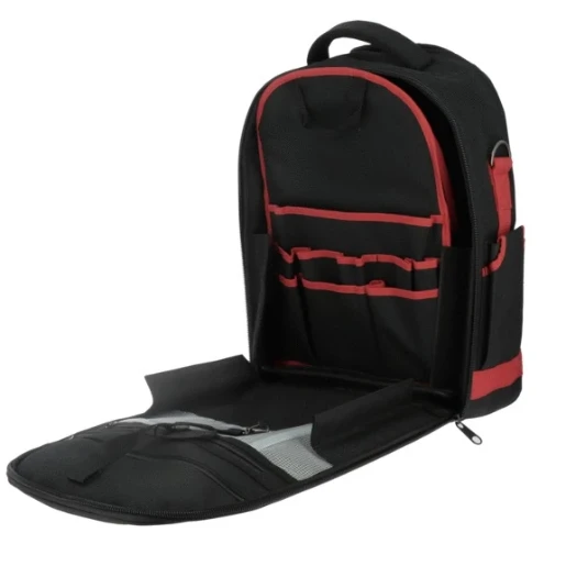 Bizline Gereedschapsrugzak met wieltjes en telescopische handgreep 340x190x520mm 8 inzetbakken 790552