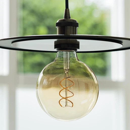 Bailey BaiLum pendant E27 pendelarmatuur mm brons IP20 143876