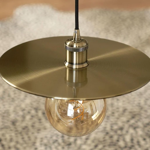 Bailey BaiLum pendant E27 pendelarmatuur mm brons IP20 143876