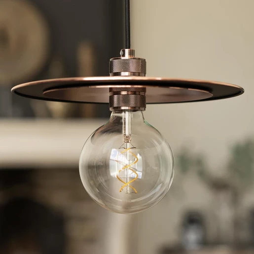 Bailey BaiLum pendant E27 pendelarmatuur mm koper IP20 143877