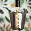 Bailey Shapes E27 led-lamp chianti 922 2200K 70lm 240mm 360° 220 - 240V dimbaar faseaansnijding faseafsnijding Helder glas zwart 143109