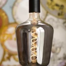 Bailey Shapes E27 led-lamp chianti 922 2200K 70lm 240mm 360° 220 - 240V dimbaar faseaansnijding faseafsnijding Helder glas zwart 143109